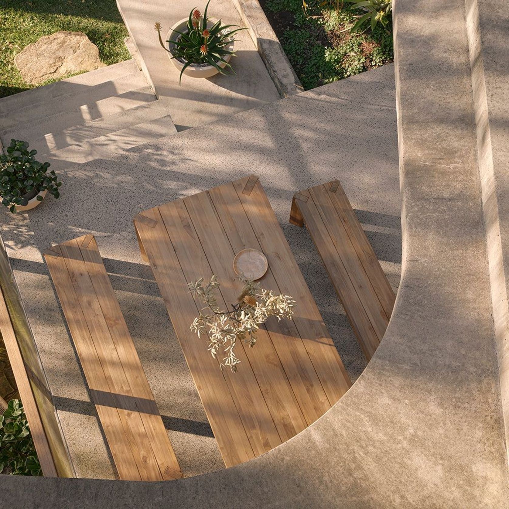 Adria Outdoor Bench gallery detail image