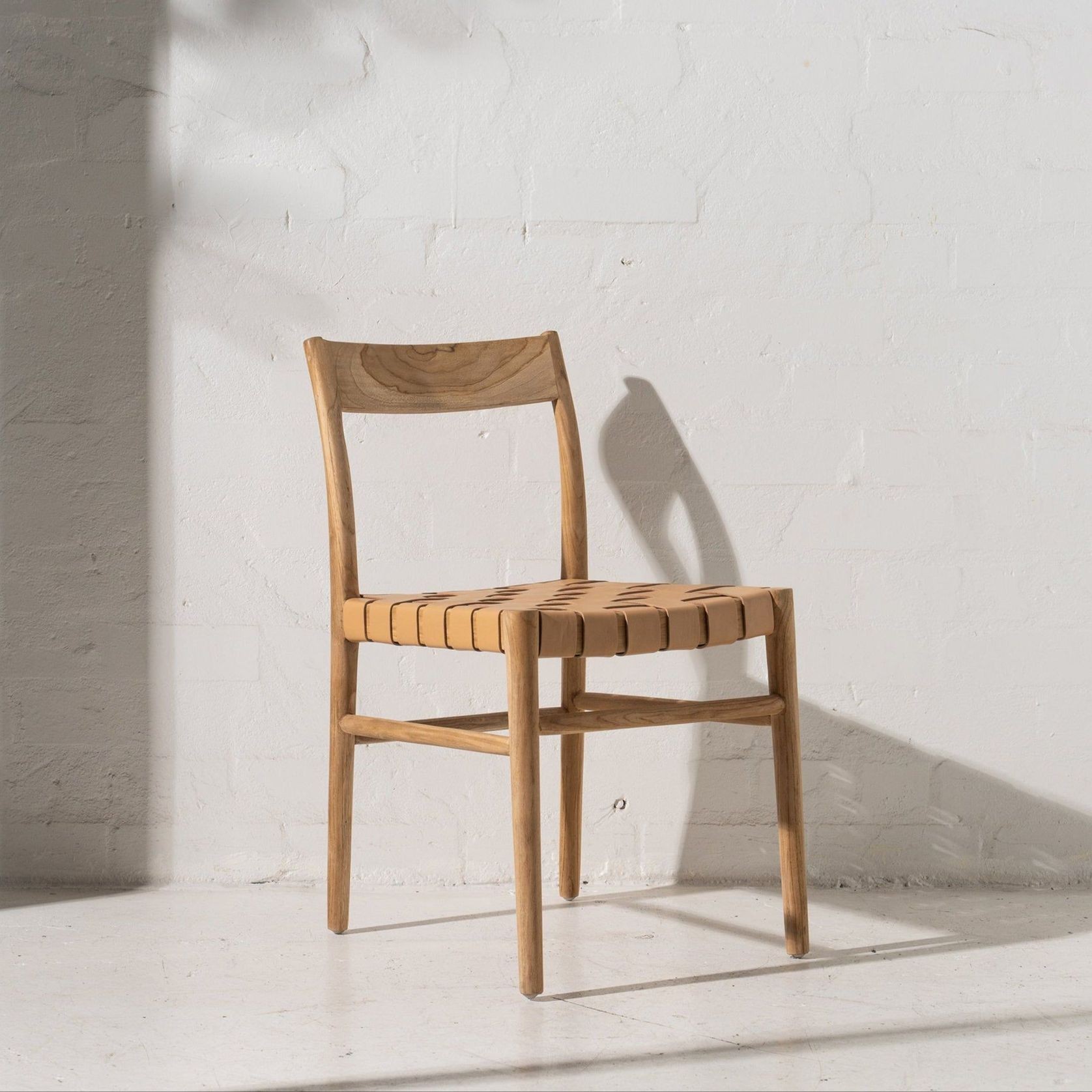 Aina Leather Dining Chair gallery detail image