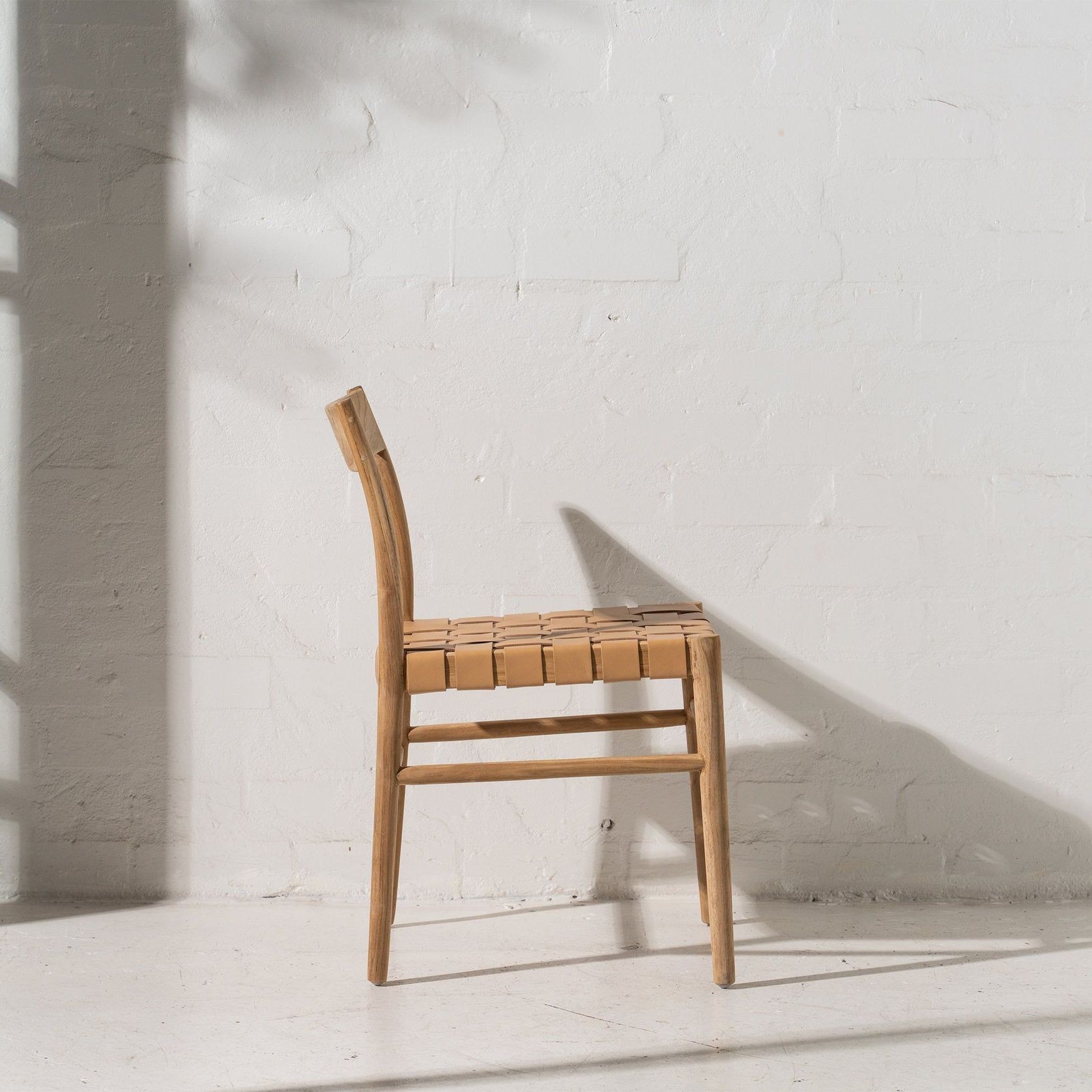 Aina Leather Dining Chair gallery detail image