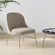 Aleta Lounge Chair - Metal Base gallery detail image