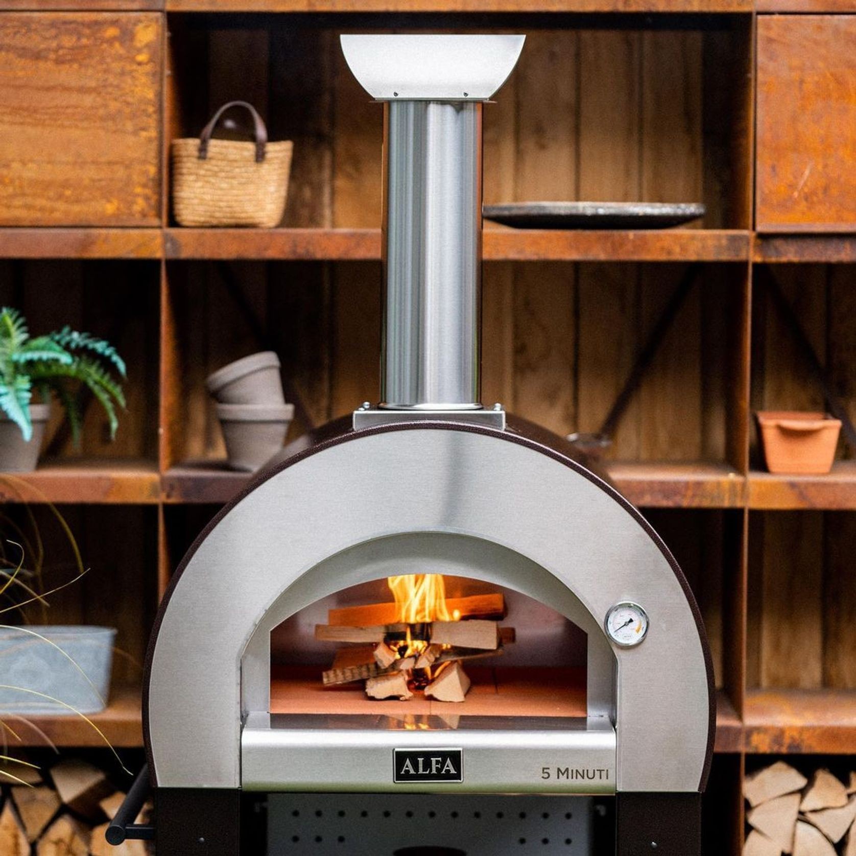 Alfa 5 Minuti Wood Fired Pizza Oven gallery detail image