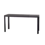 Azura Extension Outdoor Bar Table 150|195cm | Gunmetal gallery detail image