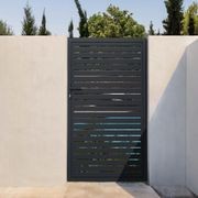Aluminium Slat Privacy Gate gallery detail image