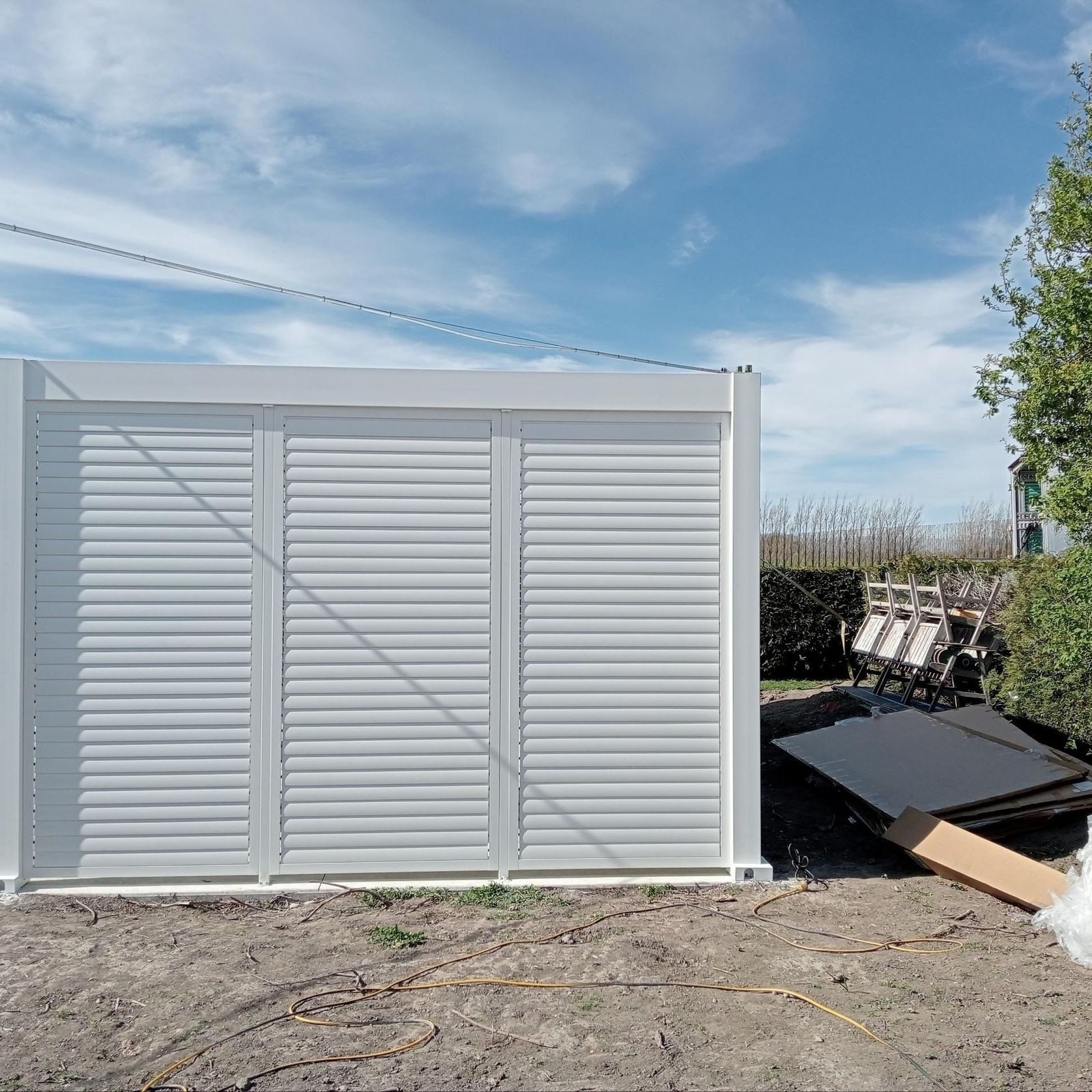 Caribbean Wall Mounted Pergola Shutter Wall gallery detail image