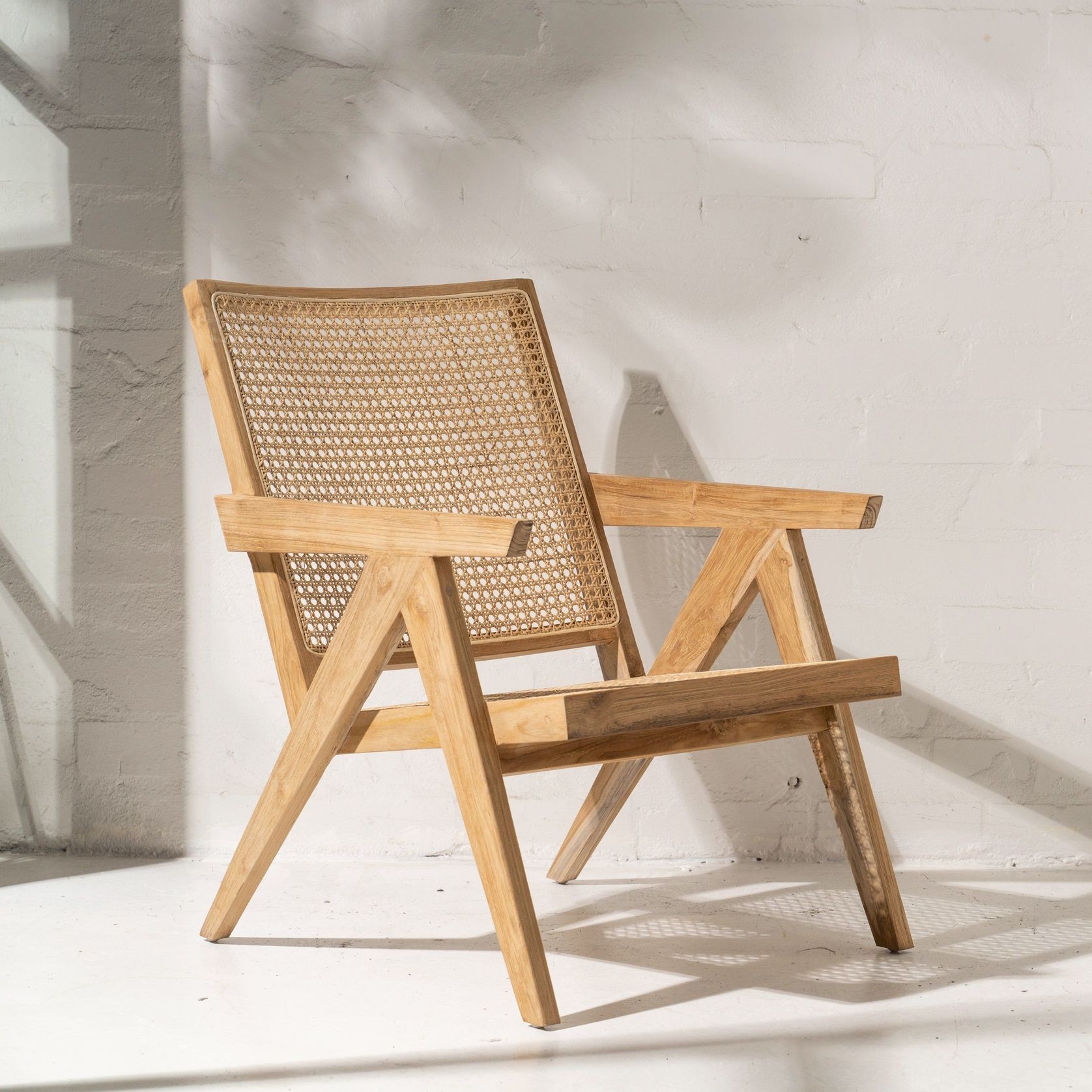 Amar Relaxed Rattan Armchair gallery detail image