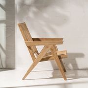 Amar Relaxed Rattan Armchair gallery detail image