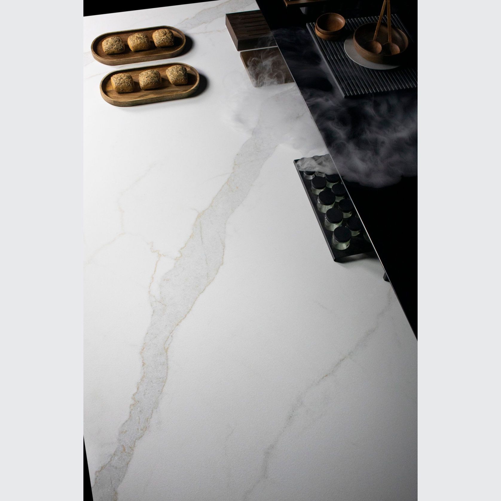 Blanc Calacata Gold Riva Artstone Porcelain Slabs gallery detail image