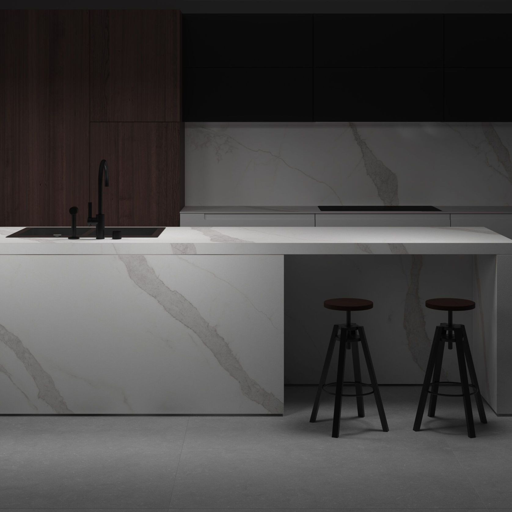 Blanc Calacata Riva Artstone Porcelain Slabs gallery detail image