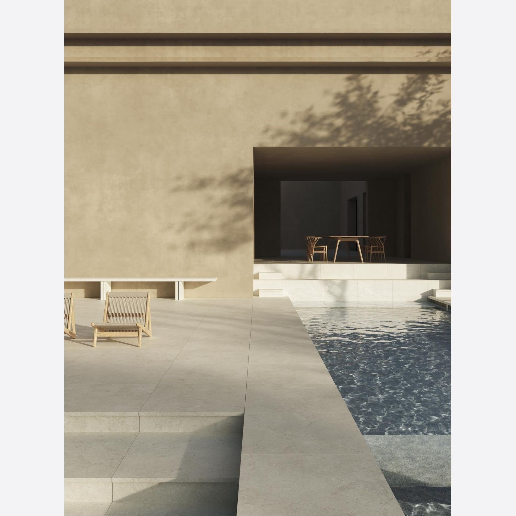 Velar Cross Cut Light Soft Textured 90x90 gallery detail image