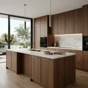 American Walnut Timber Veneer Panel A/B UV-Coated FOSB gallery detail image