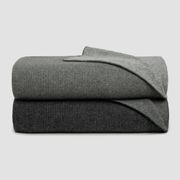 Reversible Rib Angora & Merino Wool Blankets gallery detail image