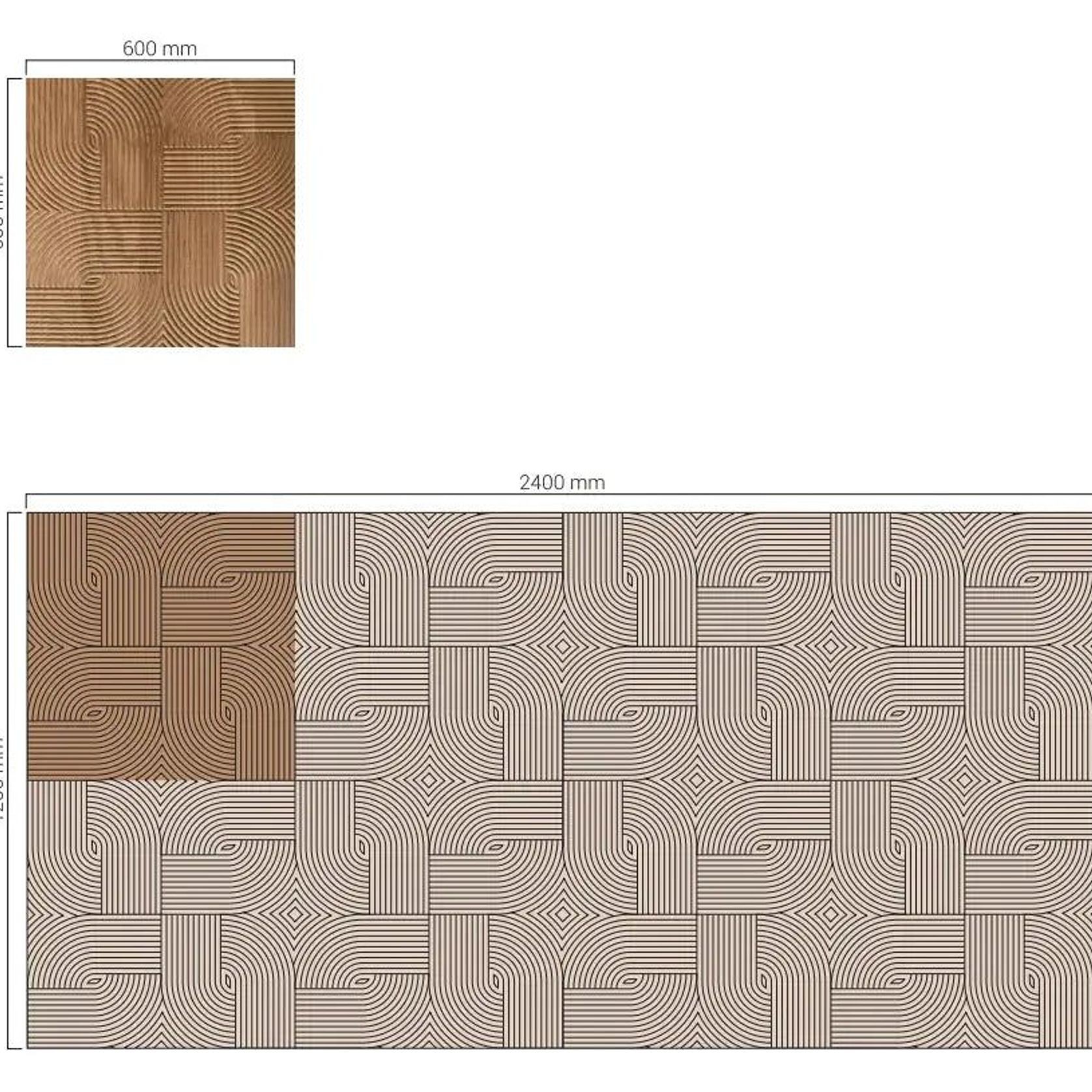 Architectural 3D Wall Panel Zen gallery detail image