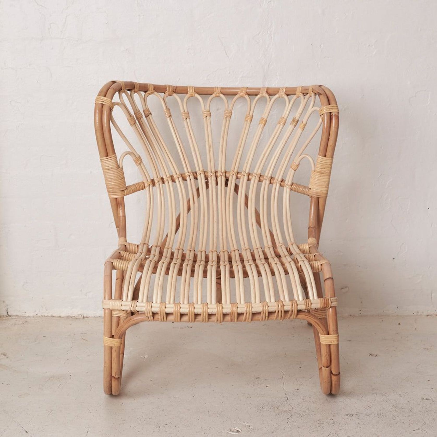 Arju Rattan Armchair in Natural gallery detail image