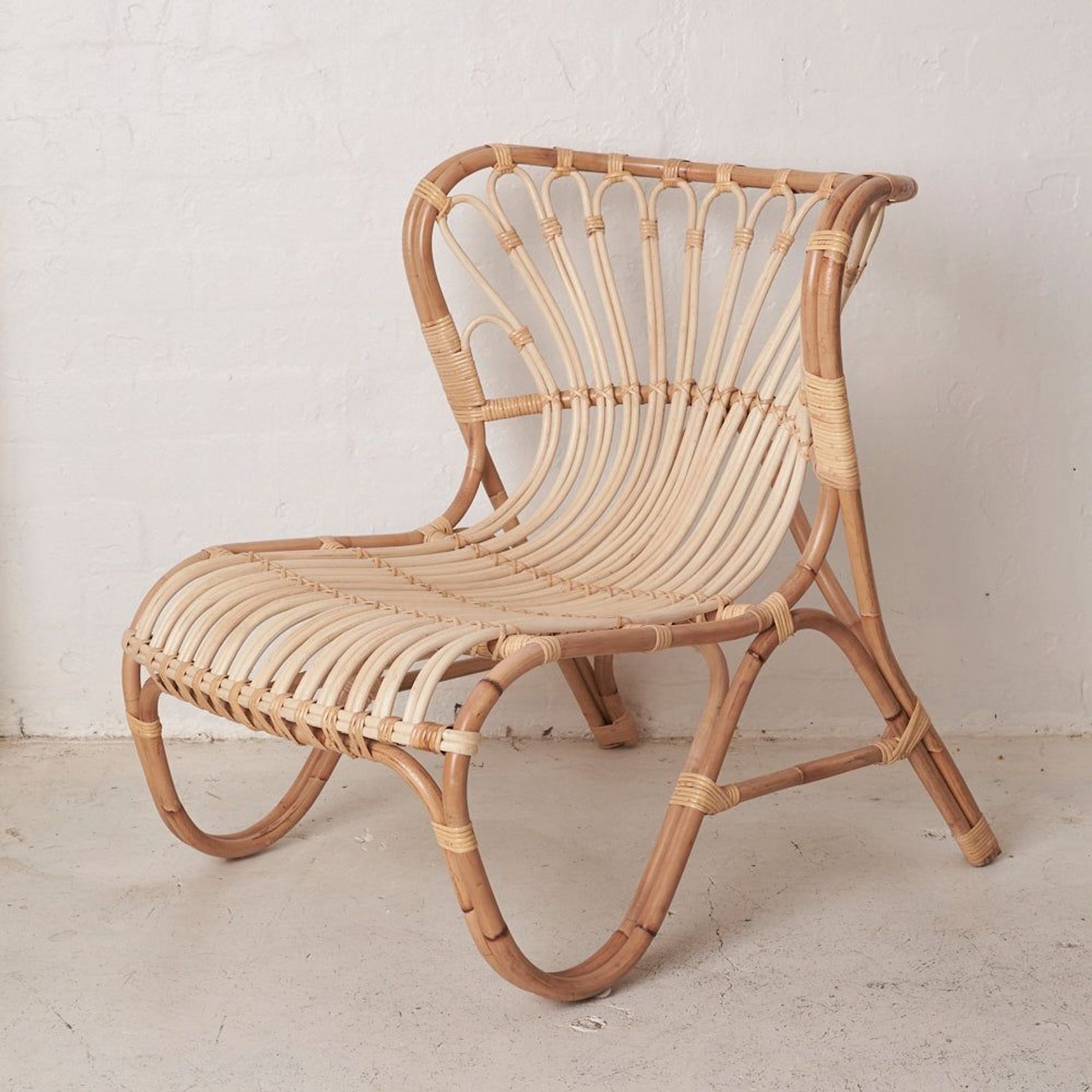 Arju Rattan Armchair in Natural gallery detail image