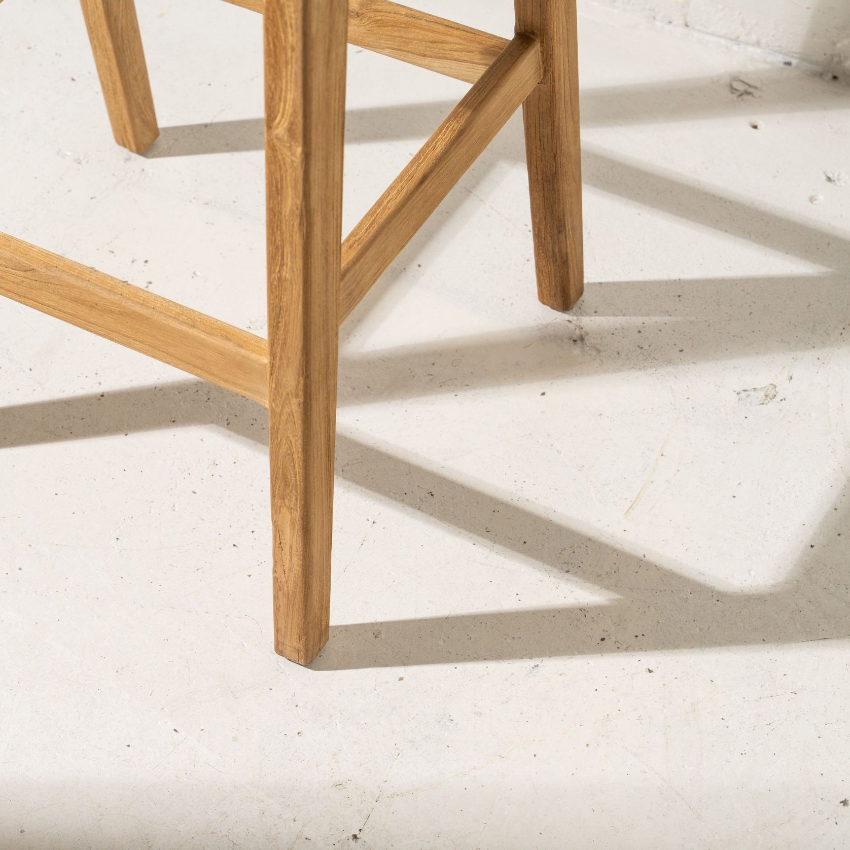 Avel Natural Leather Barstool gallery detail image
