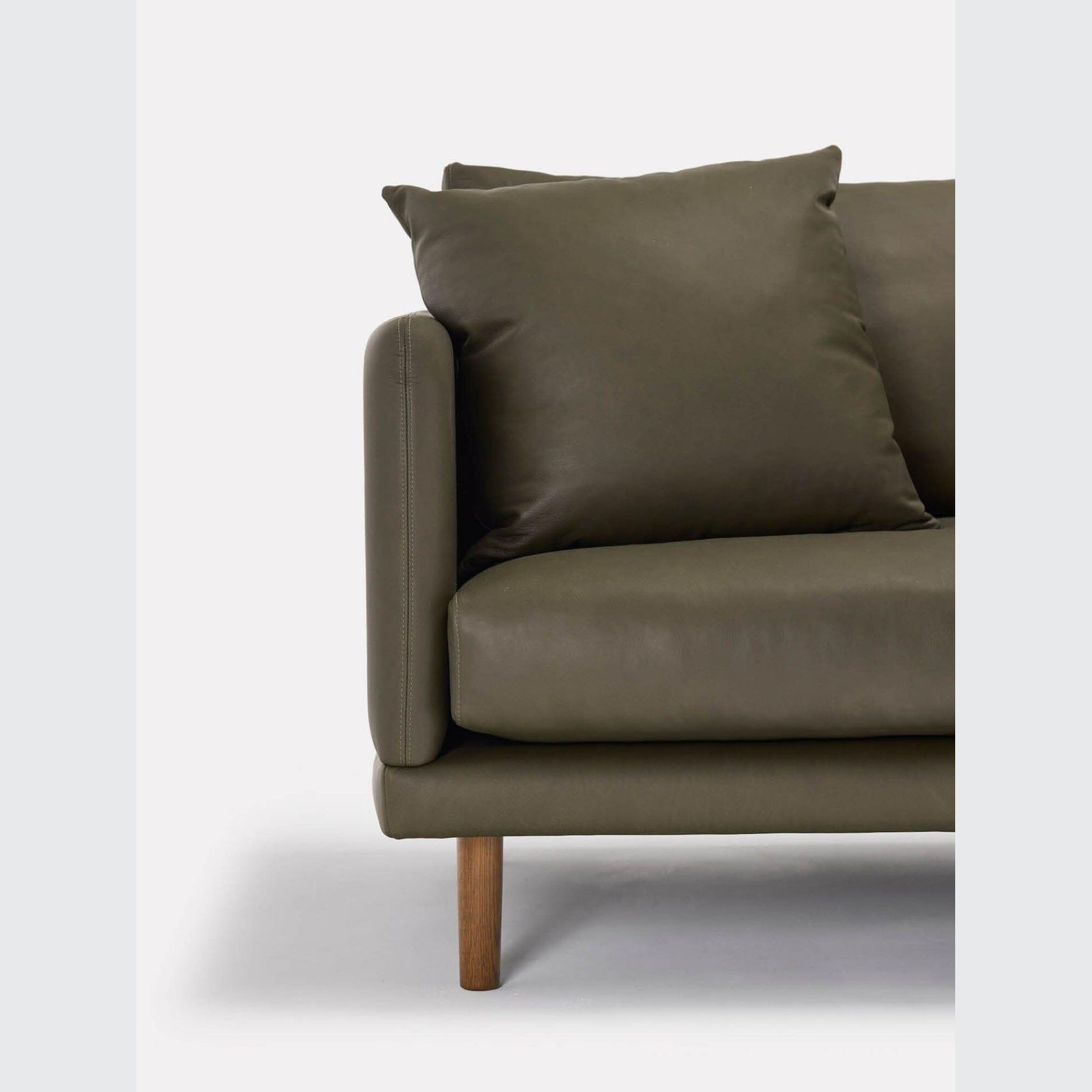 Avoca Leather Sofa gallery detail image