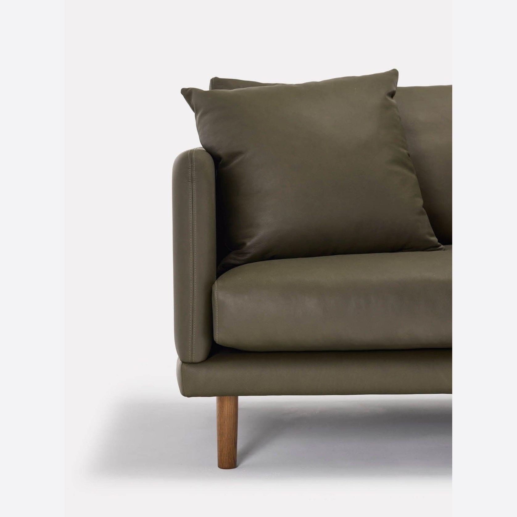 Avoca Leather Sofa gallery detail image