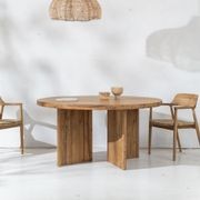 Avus Round Table in Natural gallery detail image