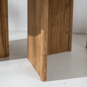 Avus Round Table in Natural gallery detail image