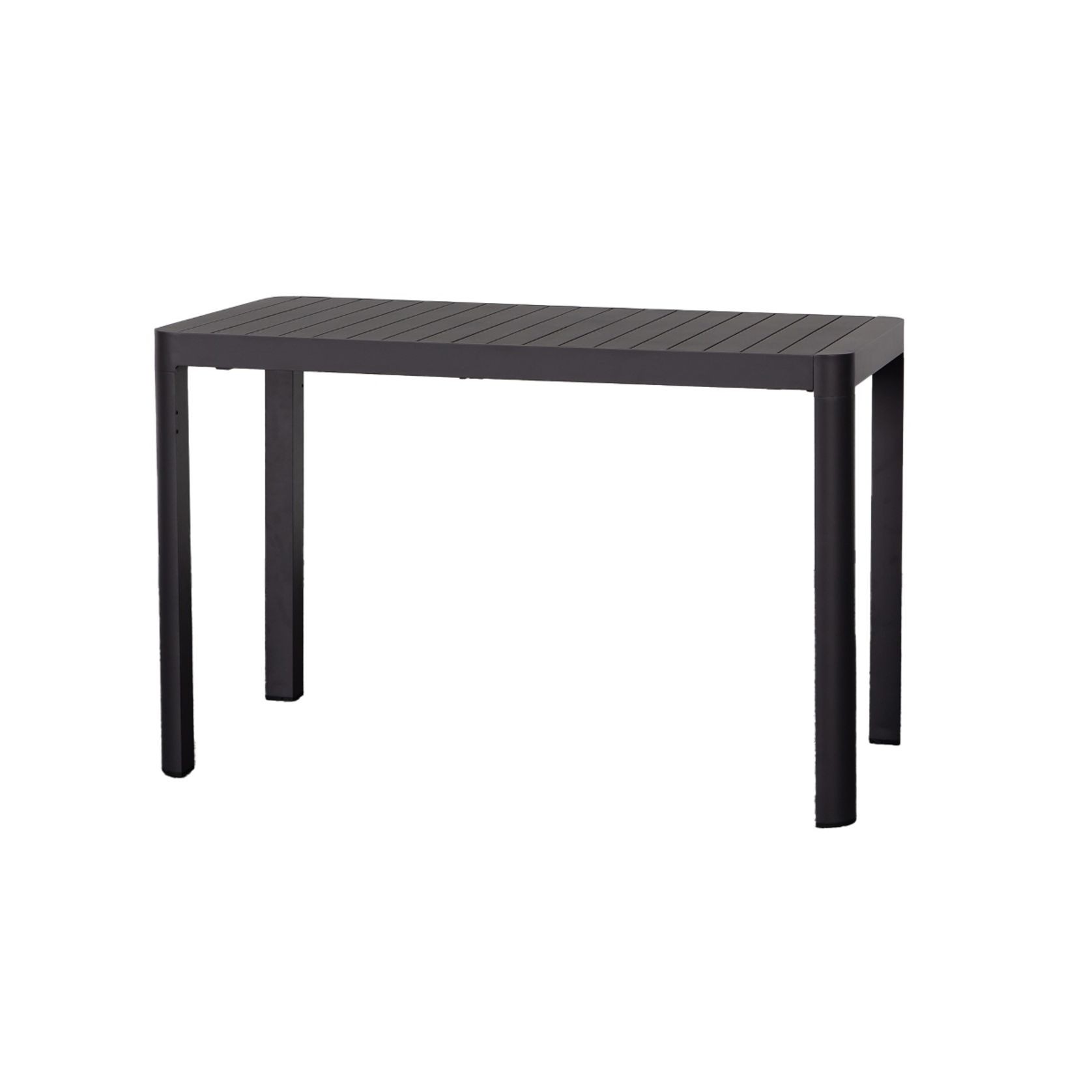 Azura Extension Outdoor Bar Table 150|195cm | Gunmetal gallery detail image