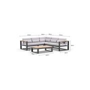 Balmoral Package A Outdoor Lounge Set w/ Coffee Table gallery detail image