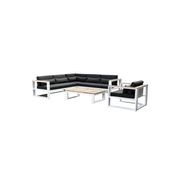 Balmoral Package B Outdoor Lounge Set w/ Coffee Table gallery detail image