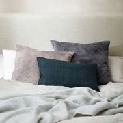 Baya Theo Velvet Cushion - Smoke | Large 60 x 60cm gallery detail image