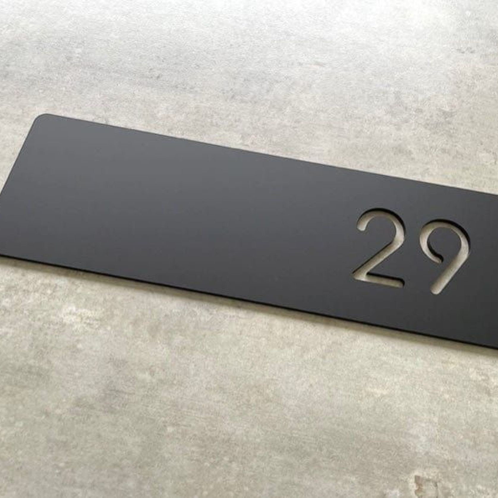 Personalised Slimline Rectangle Sign gallery detail image