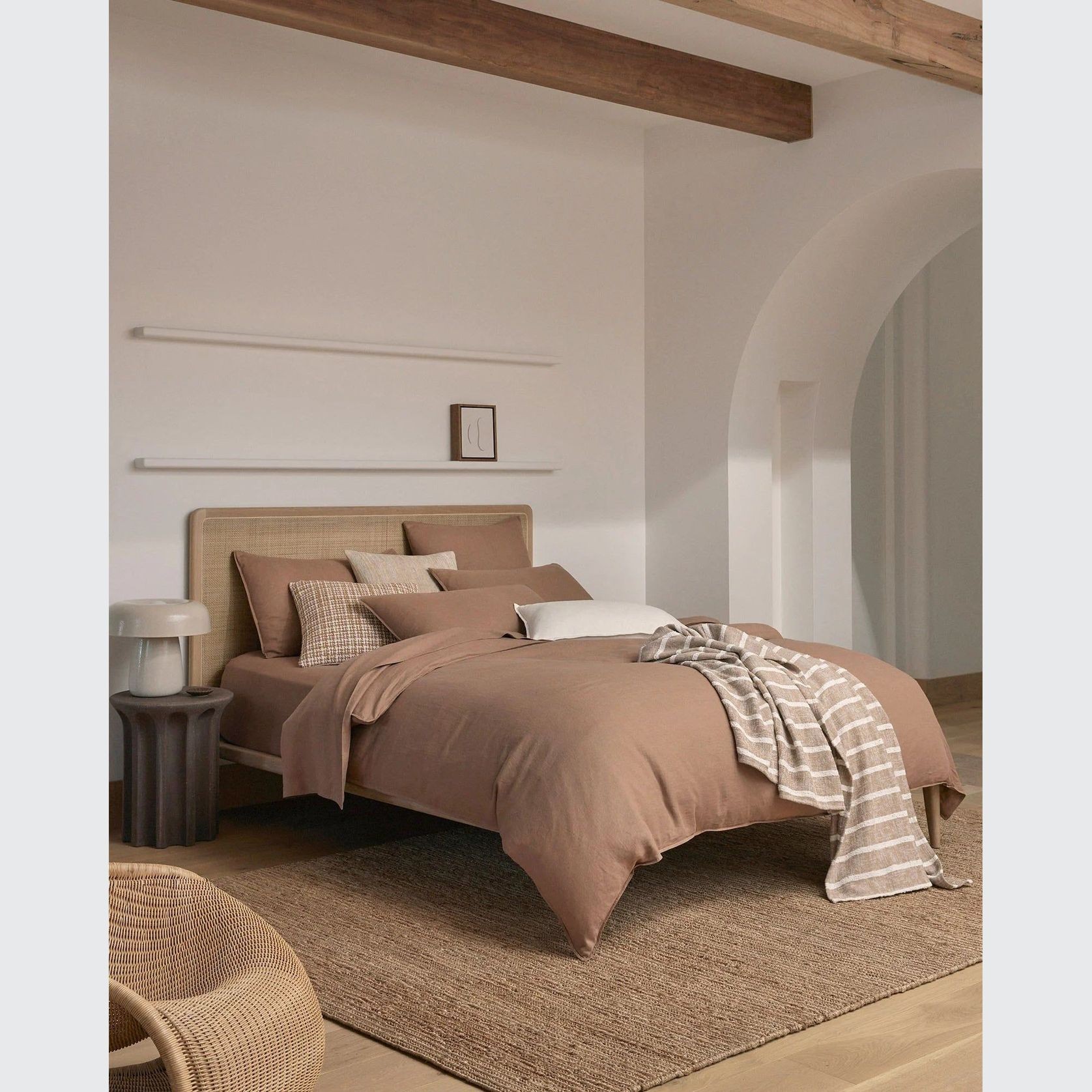 Weave Home Adriana Cushion -  Natural | 50 x 50cm gallery detail image