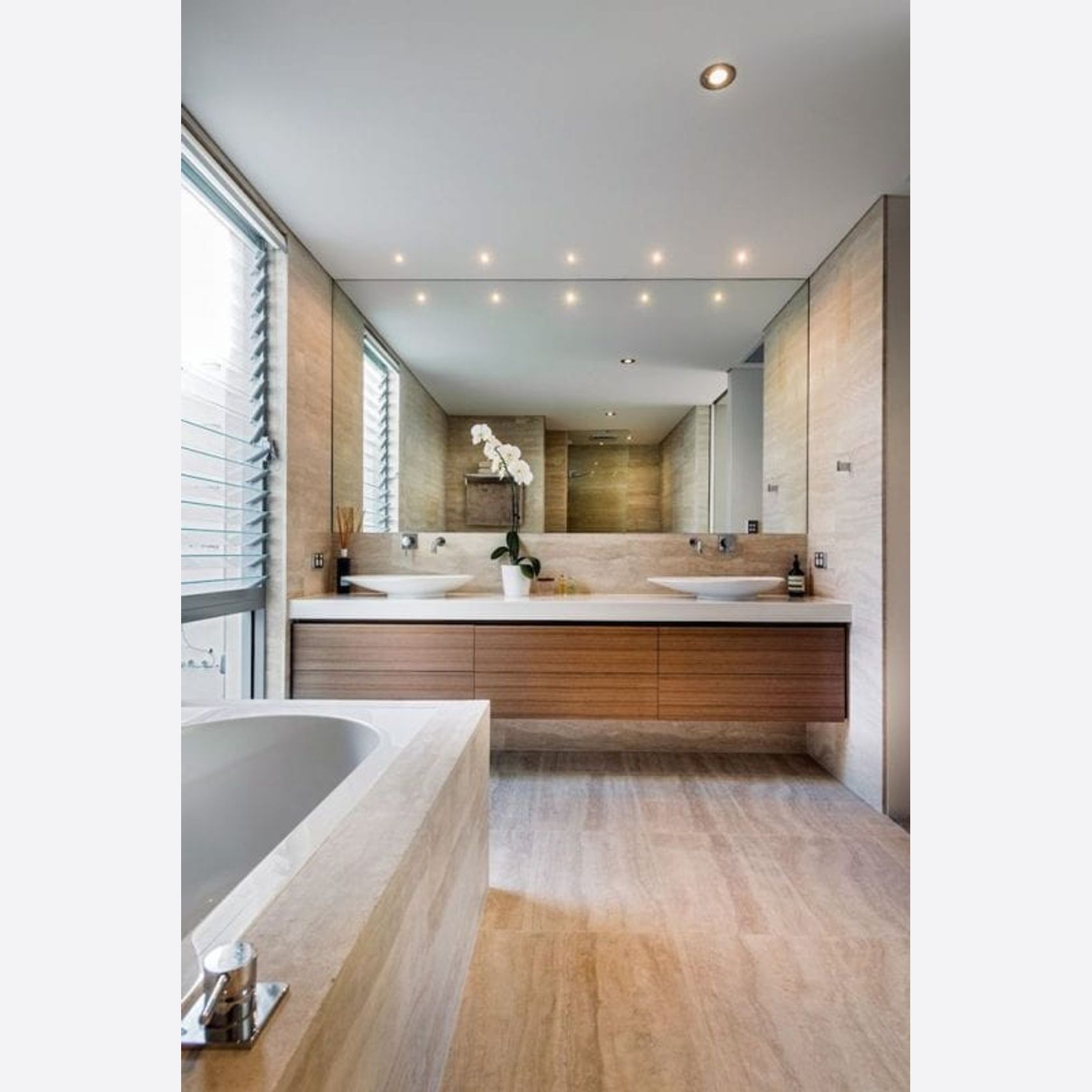 Tuscan Vein Cut Filled & Honed Travertine Tiles gallery detail image