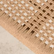 Bennu Woven Jute Bench Seat gallery detail image