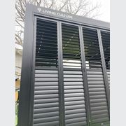 Tasman Freestanding Pergola Bifold Shutter Wall gallery detail image