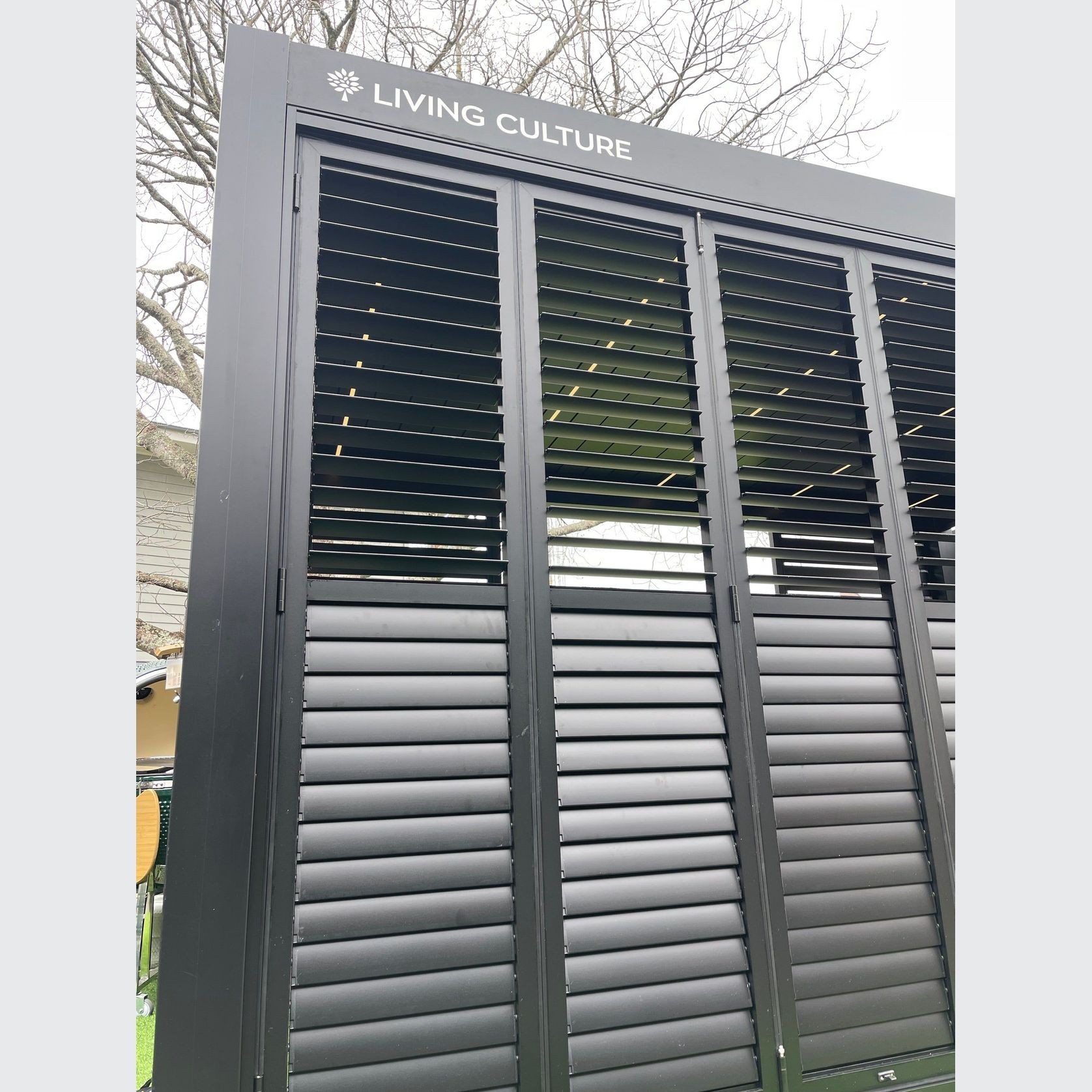 Bifold Shutter Wall For Pacific Freestanding Pergola gallery detail image