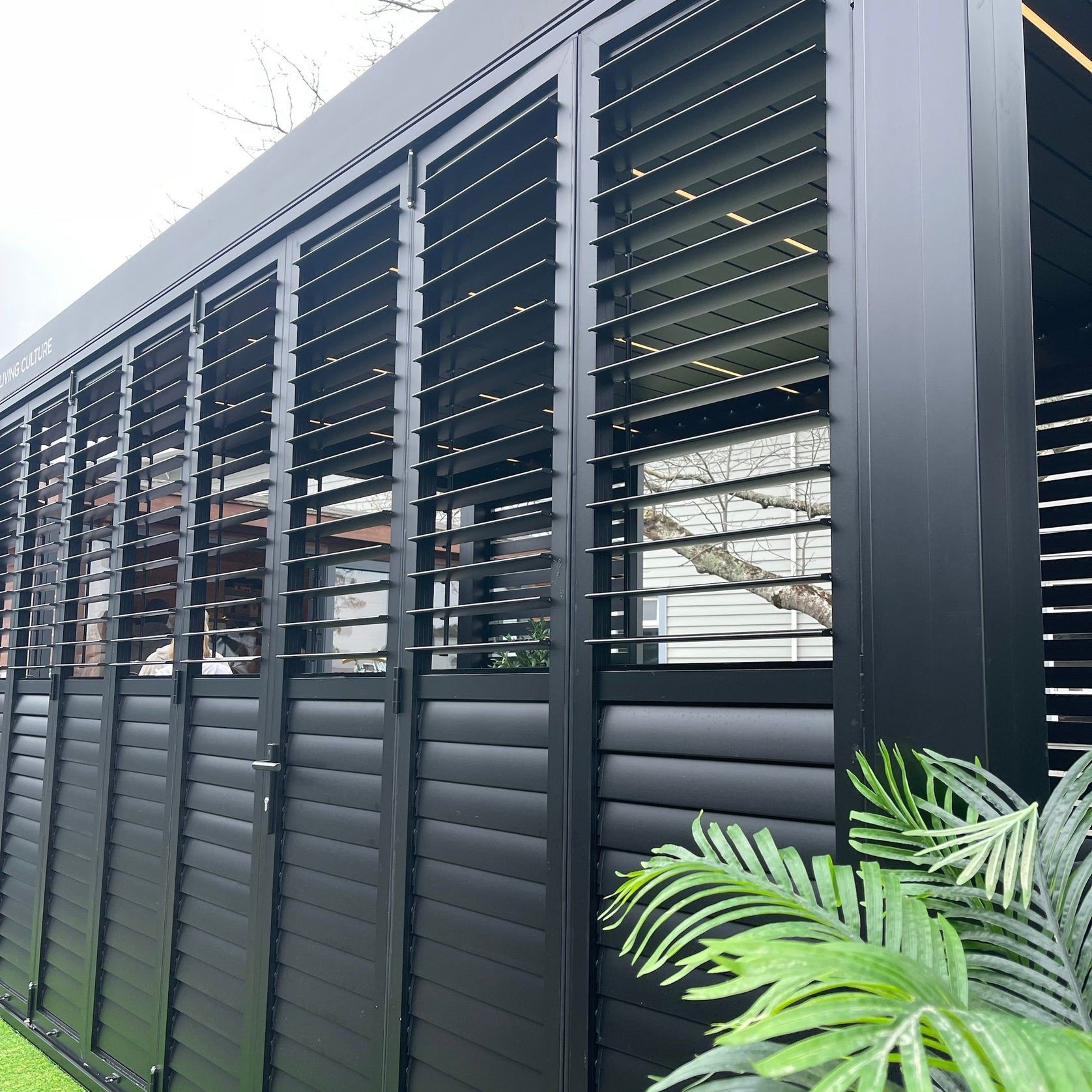Bifold Shutter Wall For Tasman Freestanding Pergola gallery detail image