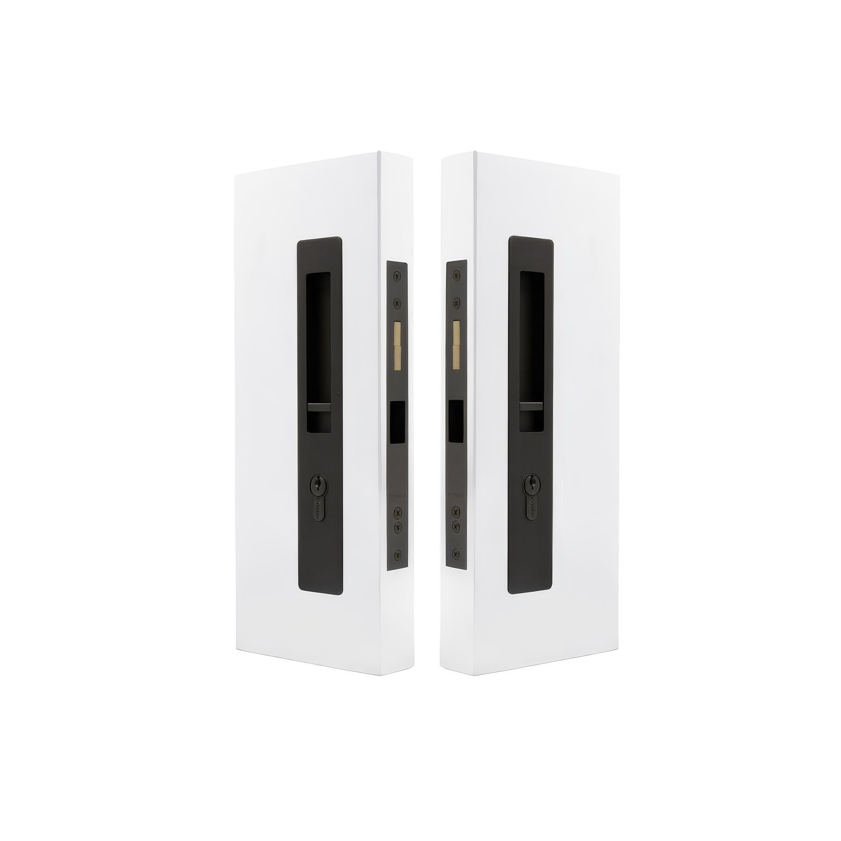 LUME - Locking Set - Integrated - 38-42mm Doors gallery detail image