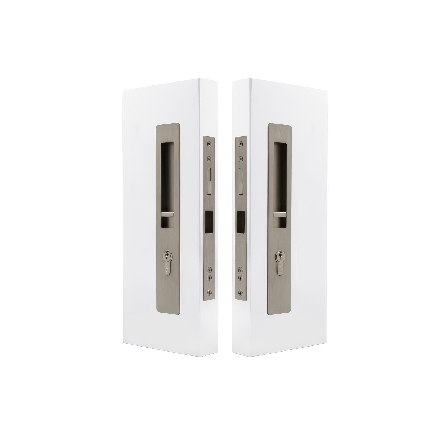 LUME - Locking Set - Integrated - 38-42mm Doors gallery detail image