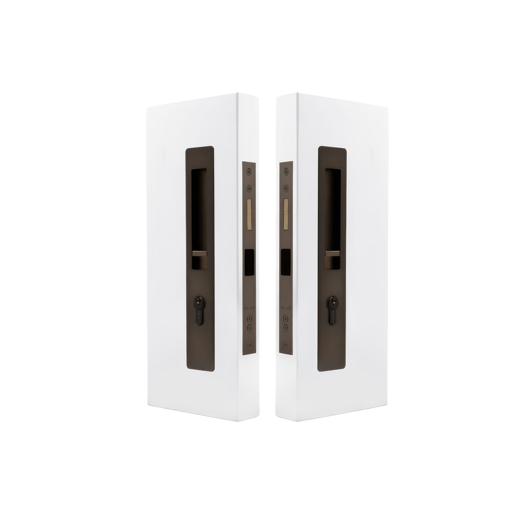 LUME - Locking Set - Integrated - 43-50mm Doors gallery detail image