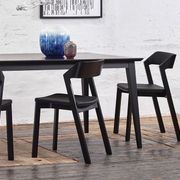 Merano Dining Chair - Black Stained - by TON gallery detail image