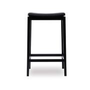 Stockholm Kitchen Stool - Black Stain - by TON gallery detail image