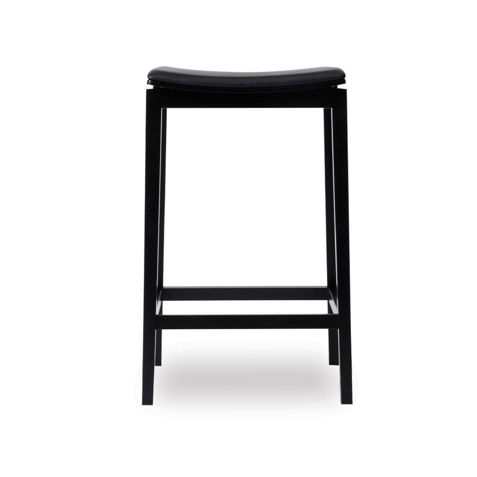Stockholm Kitchen Stool - Black Stain by TON gallery detail image