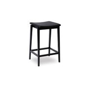 Stockholm Kitchen Stool - Black Stain - by TON gallery detail image