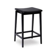 Stockholm Kitchen Stool - Black Stain by TON gallery detail image