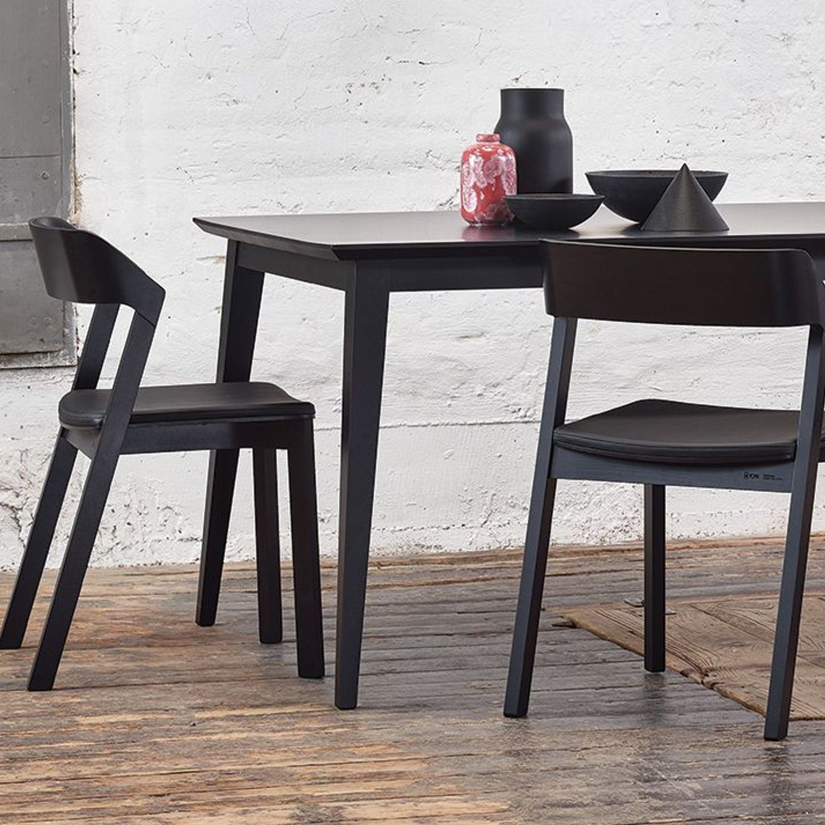 Merano Dining Chair - Black Stained - by TON gallery detail image