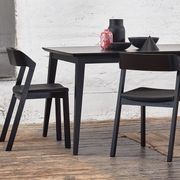 Merano Dining Chair - Black Stained - by TON gallery detail image