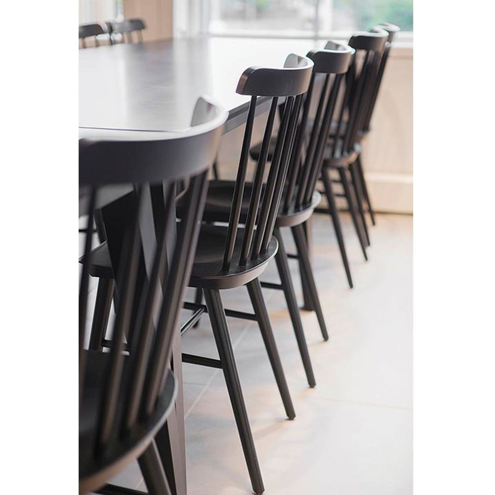 Ironica Dining Chair - Black - by TON gallery detail image