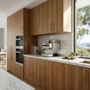 Blackbutt Timber Veneer Panel A/B UV-Coated FOSB gallery detail image