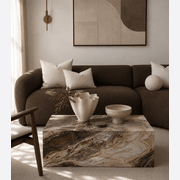 Block Coffee Table - Tiramisu Marble gallery detail image