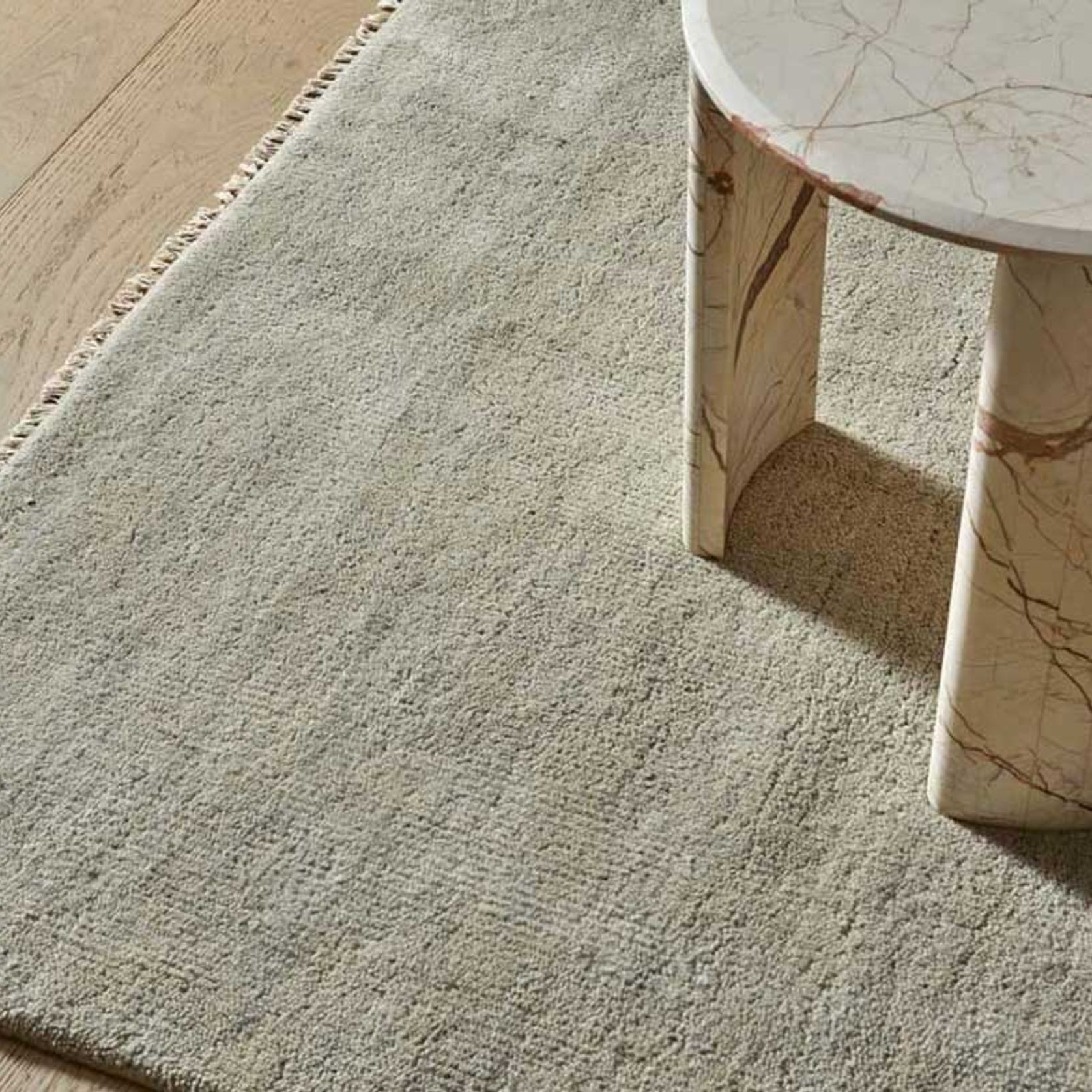 Soren Liv Bower Faris Rug - Pumice | 100% Wool gallery detail image