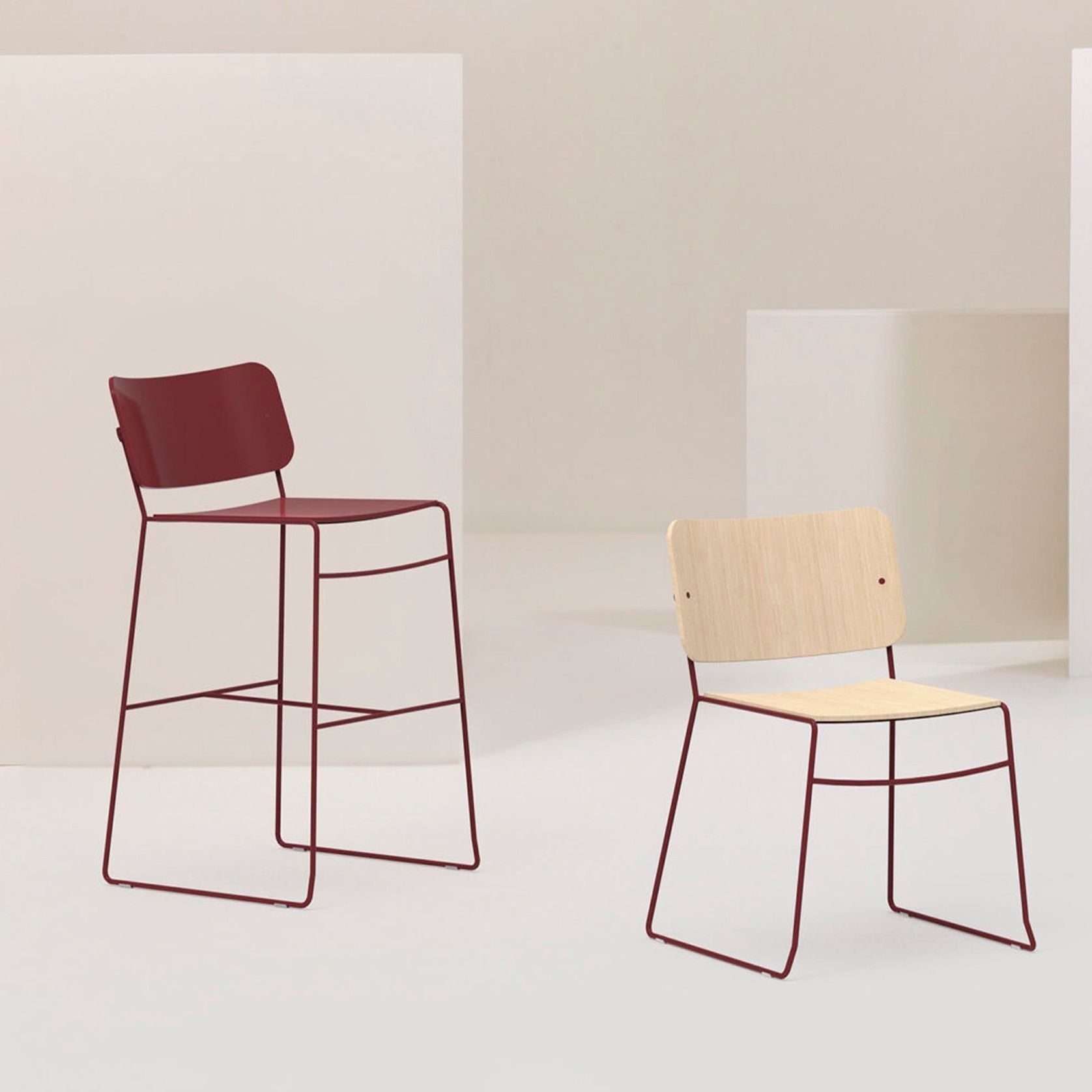 Button Down Stool gallery detail image