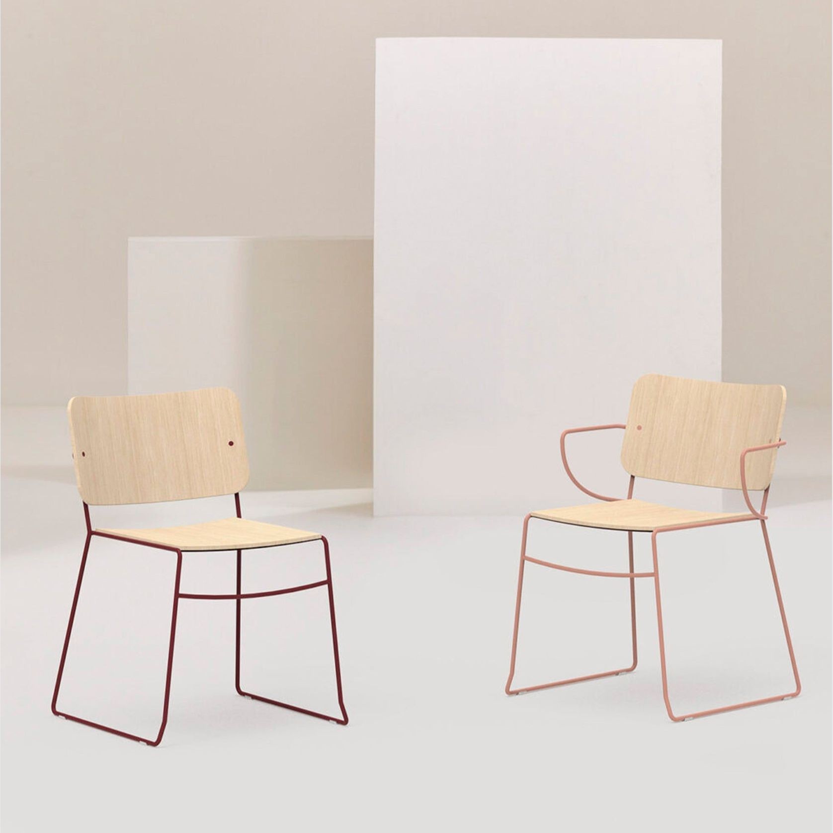 Button Down Chair with Arms gallery detail image